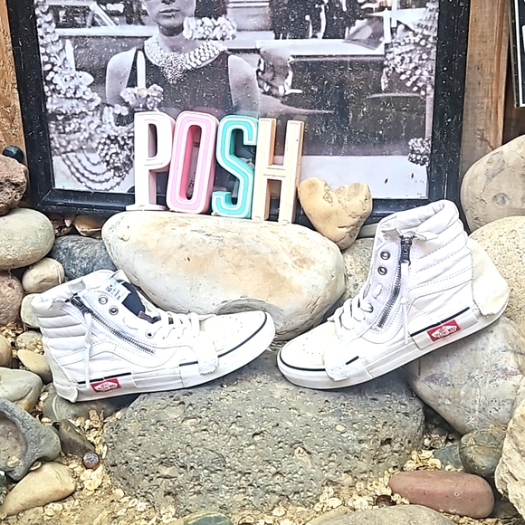 VANS SK8-Hi CAP LX Reissue 'White Checkerboard' - Picture 2 of 11